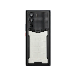 Телефон Vertu METAVERTU 5G Web3, Alligator Leather (Creamy White/Кремово-белый с черным корпусом)