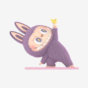 Секретный бокс с фигуркой POP MART LABUBU THE MONSTERS Lazy Yoga Series Figures, Blind Box (фигурка попадается случайно) (1 коробка)