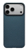 Ультратонкий чехол Pitaka Ultra-Slim Case для iPhone 17 Pro Max, 1500D Black/Blue (Twill) (PitaTap) Ультратонкий чехол Pitaka Ultra-Slim Case для iPhone 17 Pro Max, 1500D Black/Blue (Twill) (PitaTap)