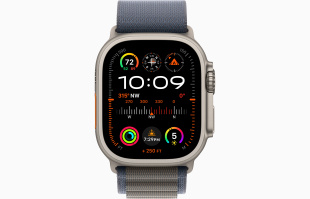 Apple Watch Ultra 2 // 49мм GPS + Cellular // Корпус из титана, ремешок Alpine Loop синего цвета, L