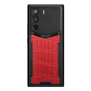 Телефон Vertu METAVERTU 5G Web3, Alligator Leather (Flame Red/Огненно-красный)