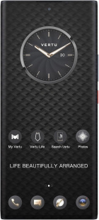 Телефон Vertu METAVERTU 5G Web3, Alligator Leather (Creamy White/Кремово-белый с черным корпусом)