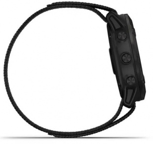 Умные часы Garmin Enduro (51mm), угольно-серый титановый корпус с DLC-покрытием, черный нейлоновый ремешок UltraFit