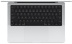 MacBook Pro 14" «Серебристый» (MX2F3) Touch ID // Чип Apple M4 Pro 14-Core CPU, 20-Core GPU, 24 ГБ, 1 ТБ // Стандартный дисплей (Standard display) (2024)