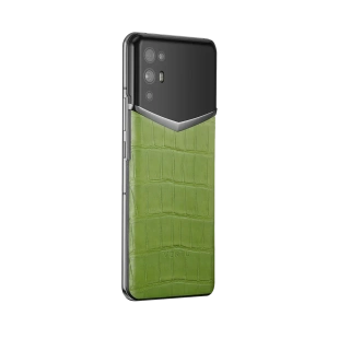 Телефон VERTU iVertu 5G, Alligator Skin (Bamboo Green/Зеленый бамбук)