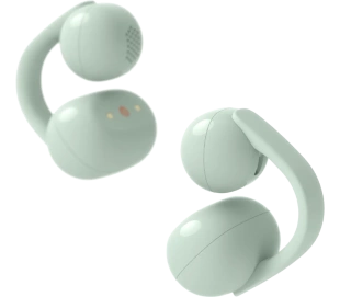 Наушники открытого типа Sony LinkBuds Clip Open, Зеленый