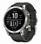 Купить Мультиспортивные часы Garmin Fenix 7 (47mm) стальной серебристый корпус, графитовый силиконовый ремешок