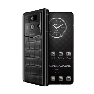 Телефон Vertu METAVERTU 2 Standart Edition, Black Ceramic, Crocodile Leather (Obsidian Black/Черный обсидиан)