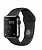 Купить Apple Watch 38 мм, нержавеющая сталь цвета «чёрный космос», чёрный спортивный ремешок