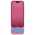 Чехол с QWERTY-клавиатурой Clicks Creator Keyboard для iPhone 15 (Miami Beach/Розовый)