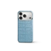 Чехол Golden Concept для iPhone 18 Pro, Alligator Edition (Light Blue)