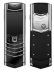 Телефон Vertu Signature+, White steel, Calf Leather (Jade Black/Нефритовый черный)