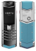 Телефон Vertu Signature V, Stainless steel, Calf Leather (Sky Blue/Голубое небо)