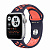Купить Apple Watch Series 6 // 40мм GPS // Корпус из алюминия серебристого цвета, спортивный ремешок Nike цвета «Полночный синий/манго»