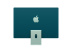 Apple iMac 24" (MQRP3) Retina 4,5K // Чип Apple M3 8-Core CPU, 10-Core GPU // 8 ГБ, 512 ГБ, Зеленый цвет (2023)