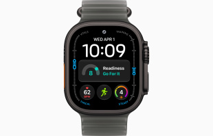 Apple Watch Ultra 4 (2026) // 49мм GPS+Cellular // Корпус из черного титана, ремешок Ocean Band прозрачно-черного цвета