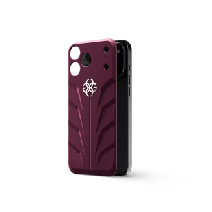 Магнитная накладка Golden Concept Magnetic Shield для iPhone 18 Pro, Racing Sport (Burgundy)