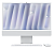 Купить Apple iMac 24" Retina 4,5K // Чип Apple M6 12-Core CPU, 12-Core GPU // 16 ГБ, 256 ГБ // Standard glass // Серебристый цвет (2026)