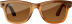 Умные очки Ray-Ban Stories Skyler (прозрачная карамельная глянцевая оправа, коричневые линзы)