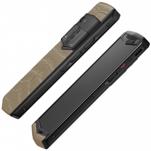Vertu Aster P Gothic Titanium Elephant Skin Alligator