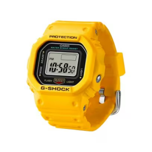 Часы-кольцо Casio G-Shock Nano DWN-5600-1 (Yellow)