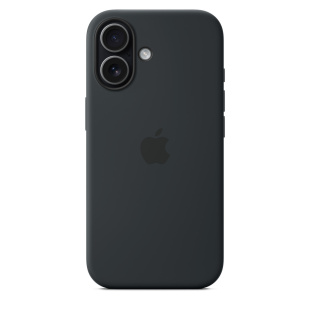 Силиконовый чехол MagSafe для iPhone 17 (Black)