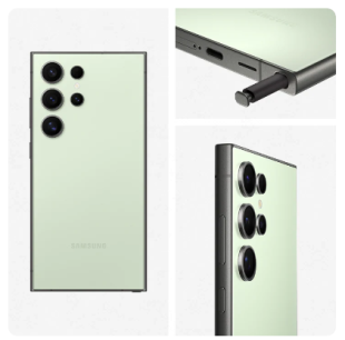 Смартфон Samsung Galaxy S24 Ultra, 12Гб/256Гб, Зеленый титан (Эксклюзивный цвет)