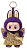 Брелок POP MART LABUBU×PRONOUNCE,WINGS OF FORTUNE, Vinyl Plush Hanging Card