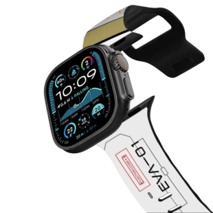 Ремешок The Evangelion x CASETiFY Collection для Apple Watch Ultra 3 (49 мм), EVA-01