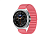 Купить Samsung Galaxy Watch8 Classic (46 мм) Wifi+LTE, Черный, Текстильный ремешок розового цвета