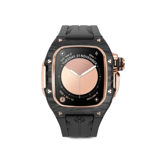 Корпус Golden Concept для Apple Watch, 49 мм, Racing Sport Edition, Rose Gold Carbon