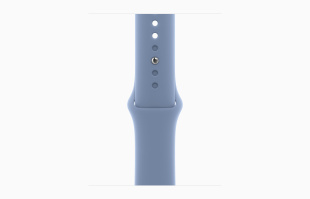 Apple Watch Series 9 // 45мм GPS // Корпус из алюминия цвета "темная ночь", спортивный ремешок цвета "синяя зима"