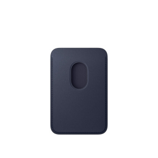 Чехол-бумажник FineWoven с MagSafe для iPhone, цвет Navy/Темно-синий