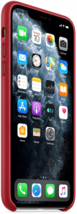 Кожаный чехол для iPhone 11 Pro Max, красный цвет (PRODUCT)RED, оригинальный Apple