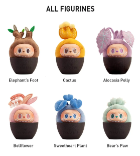 Секретный бокс с фигуркой POP MART LABUBU THE MONSTERS, Naughty Plants, Blind Box (фигурка попадается случайно) (1 коробка)