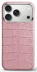 Чехол Golden Concept для iPhone 18 Pro Max, Alligator Edition (Pink)