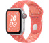 Apple Watch SE // 40мм GPS+Cellular // Корпус из алюминия серебристого цвета, спортивный ремешок Nike цвета «Волшебный уголек» (2024)