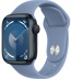 Apple Watch Series 9 // 45мм GPS // Корпус из алюминия цвета "темная ночь", спортивный ремешок цвета "синяя зима" Apple Watch Series 9 // 45мм GPS // Корпус из алюминия цвета "темная ночь", спортивный ремешок цвета "синяя зима"
