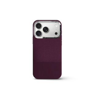 Чехол Golden Concept для iPhone 18 Pro Max, Vegan Leather (Burgundy)