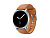 Купить  Samsung Galaxy Watch8 ( 40 мм) Wifi+LTE, серебристый корпус, гибридный ремешок светло-коричневого цвета