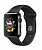 Купить Apple Watch 42 мм, нержавеющая сталь цвета «чёрный космос», чёрный спортивный ремешок
