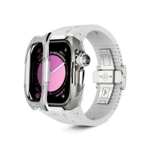 Корпус Golden Concept для Apple Watch, 49 мм, Moissanite Snowflake Edition