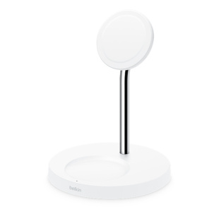 Док-станция Belkin Boost CHARGE PRO для беспроводной зарядки iPhone и AirPods (White/Белый)