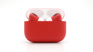 AirPods Pro (2019) - беспроводные наушники Apple с зарядным кейсом (Красный, матовый)
