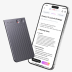 ИИ-диктофон PLAUD Note (Silver/Серебристый)