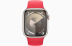 Apple Watch Series 9 // 45мм GPS // Корпус из алюминия цвета "сияющая звезда", спортивный ремешок цвета (PRODUCT)RED