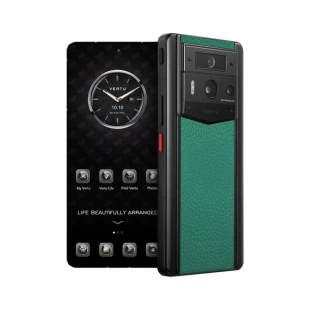 Телефон Vertu METAVERTU 2 Customized Edition, Black Ceramic, Calf Leather (Verona Green/Зеленый)