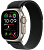 Купить Apple Watch Ultra 2 (2024) // 49мм GPS + Cellular // Корпус из титана, ремешок Trail Loop черного цвета, M/L